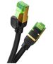 Braided network cable cat.8 Baseus Ethernet RJ45, 40Gbps, 5m (black) 6932172646813