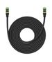 Braided network cable cat.8 Baseus Ethernet RJ45, 40Gbps, 10m (black) 6932172646752