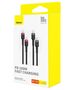 Cable Baseus Cafule USB-C do USB-C 100W, 2m, 2-Pack (Red-Black, Gray-Black) 6932172657444