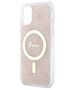 Original Case IPHONE 11 Guess Hardcase 4G MagSafe (GUHMN61H4STP) pink 3666339127343