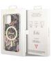 Original Case IPHONE 14 Guess Hardcase Flower MagSafe (Guhmp14shcfwsk) black 3666339115517