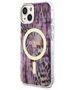 Original Case IPHONE 14 Guess Hardcase Leopard MagSafe (GUHMP14SHLEOPWP) pink 3666339115678