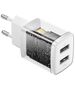 Baseus wall charger Compact 2 x USB white 10,5w 6932172606916