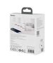 Baseus Compact Quick Charger, USB, USB-C, 20W (white) 6953156207240