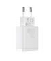 Baseus Compact Quick Charger, USB, USB-C, 20W (white) 6953156207240