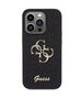 Original Case APPLE IPHONE 15 PRO Guess Hardcase Glitter Script Big 4G (GUHCP15LHG4SGK) black 3666339147389