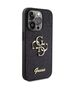 Original Case APPLE IPHONE 15 PRO Guess Hardcase Glitter Script Big 4G (GUHCP15LHG4SGK) black 3666339147389