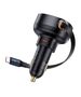 Car Charger Baseus Enjoyment Pro with cable USB-C, 60W (Black) 6932172641658