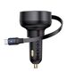 Car Charger Baseus Enjoyment Pro with cable USB-C, 60W (Black) 6932172641658