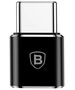 Baseus Baseus - OTG Adapter (CAMOTG-01) - Micro-USB Female to Type-C Male - Black 6953156263529 έως 12 άτοκες Δόσεις