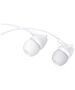 USAMS Usams - Wired Earphones Plastic EP-39 (US-SJ387) - In-ear, Jack 3.5mm, Microphone, 1.2m - White 6958444983851 έως 12 άτοκες Δόσεις