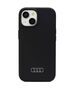 Original Case APPLE IPHONE 15 Audi Silicone Case (AU-LSRIP15-Q3/D1-BK) black 6955250226547