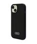 Original Case APPLE IPHONE 15 Audi Silicone Case (AU-LSRIP15-Q3/D1-BK) black 6955250226547