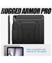 Case IPAD AIR 13.0 2024 Spigen Rugged Armor "Pro" black 8809971226165