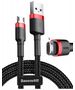 Baseus Cafule Micro USB cable 1.5A 2m (Red+Black) 6953156280373