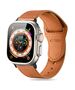 Strap for APPLE WATCH 4 / 5 / 6 / 7 / 8 / 9 / SE / ULTRA 1 / 2 (42 / 44 / 45 / 49 MM) Tech-Protect NaturalFit brown 5906302312634