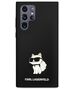 Karl Lagerfeld case for Samsung Galaxy S24 Ultra KLHCS24LSNCHBCK black HC SILICONE NFT CHOUPETTE 3666339242343