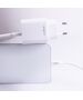 Maxlife MXTC-06-20AC PD QC charger 1x USB-C 1x USB 20W white + USB-C - USB-C cable 20W 5907457738409