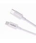 Maxlife MXTC-06-20C PD QC charger 1x USB-C 20W white + USB-C - Lightning cable 20W 5907457738416