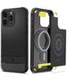 Spigen Husa pentru iPhone 15 Pro Max - Spigen Rugged Armor MagSafe - Black 8809896749107 έως 12 άτοκες Δόσεις