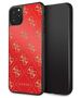 Original Case IPHONE 11 PRO MAX Guess Hard Case 4G Double Layer Glitter (GUHCN654GGPRE) red 3700740468036