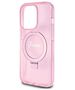 Original Case APPLE IPHONE 15 PRO MAX Guess Hardcase Ring Stand Script Glitter MagSafe (GUHMP15XHRSGSP) pink 3666339156497