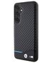 Original Case SAMSUNG GALAXY S24+ BMW Leather Carbon (BMHCS24M22NBCK) black 3666339242664