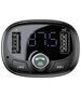 Transmitter FM Baseus T-typed S-09 Bluetooth (black) 6932172628239