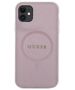 Original Case IPHONE 11 Guess Hardcase Saffiano MagSafe (GUHMN61PSAHMCP) pink 3666339156084