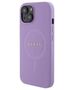 Original Case APPLE IPHONE 15 Guess Hardcase Saffiano MagSafe (GUHMP15SPSAHMCU) purple 3666339155902