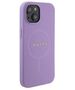 Original Case APPLE IPHONE 15 Guess Hardcase Saffiano MagSafe (GUHMP15SPSAHMCU) purple 3666339155902