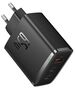 Wall charger Baseus OS-Cube Pro 2xUSB-C + USB, 65W (black) 6932172641474