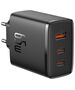 Wall charger Baseus OS-Cube Pro 2xUSB-C + USB, 65W (black) 6932172641474