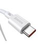 Baseus Superior Series Cable USB-C to USB-C, 100W, 1m (white) 6953156208452