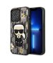 Original Case IPHONE 13 PRO Karl Lagerfeld Flower Ikonik Karl (KLHCP13LPMNFIK1) gray 3666339049461