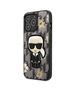 Original Case IPHONE 13 PRO Karl Lagerfeld Flower Ikonik Karl (KLHCP13LPMNFIK1) gray 3666339049461