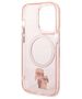 Original Case IPHONE 14 PRO Karl Lagerfeld Hardcase IML NFT Karl&Choupette Magsafe (KLHMP14LHNKCIP) pink 3666339087586