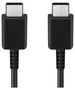 Cable 3A 1m USB type C - USB type C to SAMSUNG EP-DA705BBE black 5904161128526