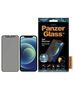 Tempered Glass 5D IPHONE 12 MINI PanzerGlass E2E Super+ Case Friendly AntiBacterial Microfracture Privacy black 5711724127106