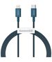 Baseus cabel Superior PD USB-C - Lightning 1,0m blue 20W 6953156205321