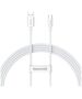 Baseus cabel Superior USB - USB-C 1,5m moon white 100W 6932172631963