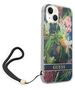 Original Case IPHONE 14 PLUS Guess Hardcase Flower Strap (GUOHCP14MHFLSB) blue 3666339093969