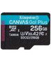 Kingston memory card 256GB microSDXC Canvas Go! Plus cl. 10 UHS-I 170 MB/s 740617301311