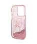 Original Case IPHONE 14 PRO MAX Karl Lagerfeld Hardcase Glitter NFT Karl Head (KLHCP14XLNKHCP) pink 3666339086916