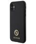 Original Case IPHONE 11 Guess 4G Strass Metal Logo (GUHCN61PS4DGPK) black 3666339150624