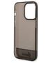 Original Case IPHONE 14 PRO MAX Guess Hardcase Translucent black 3666339088255