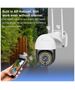 Techsuit Ultra HD Surveillance Camera, Waterproof, V380 PRO App - Techsuit (Q36H) - White 5949419224414 έως 12 άτοκες Δόσεις