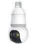 Techsuit Surveillance Camera E27, Full Color, Waterproof, Tuya App - Techsuit (Q23S) - White 5949419224759 έως 12 άτοκες Δόσεις