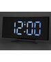 Mirror Clock Digital Electronic Electronic LED screen / Wake up / Thermometer black 5904161103288