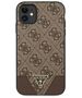 Original Case IPHONE 11 6.1 "Guess Hardcase 4G Triangle Collection GUHCN61PU4GHBR brown 3666339016302